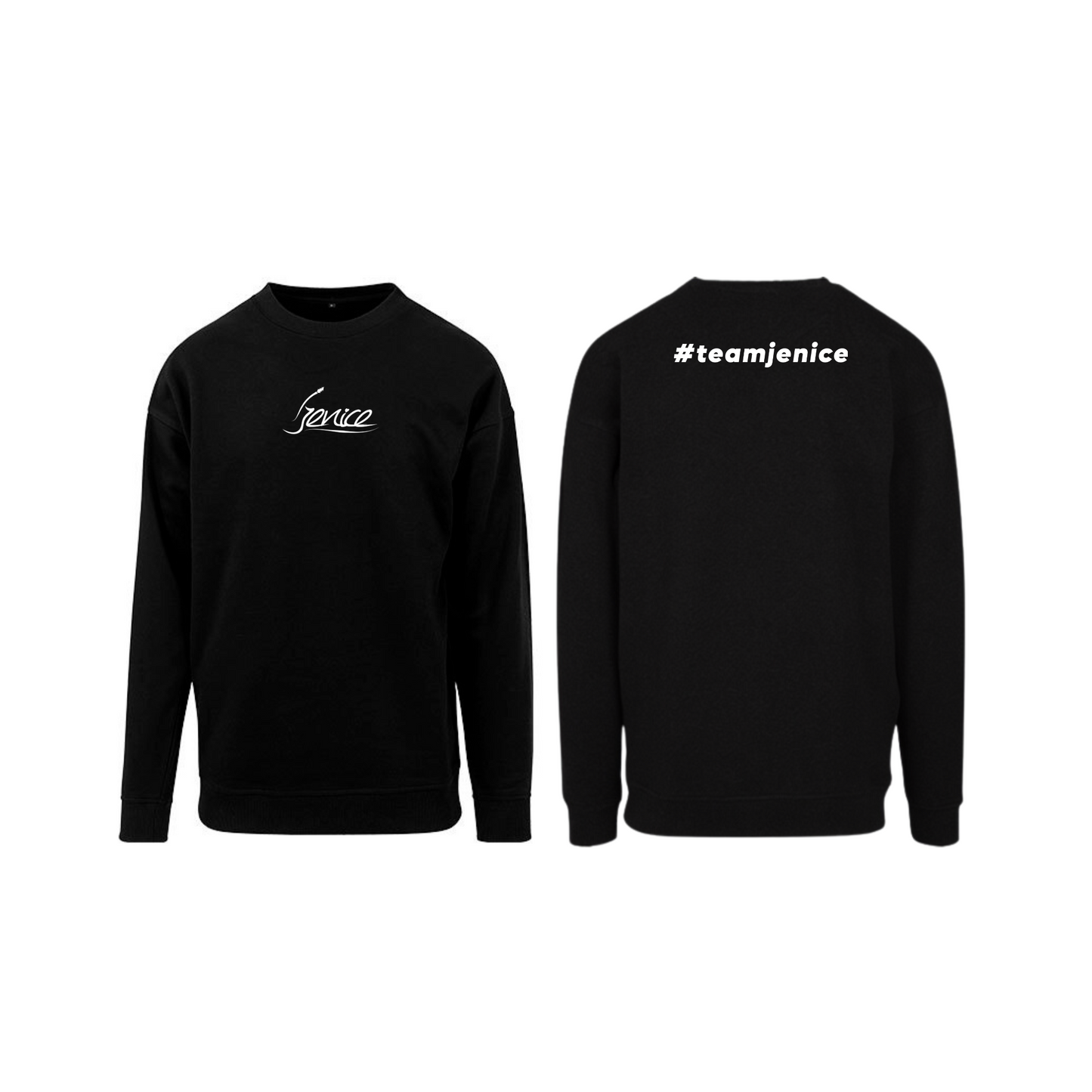 Crewneck "Guitar" schwarz