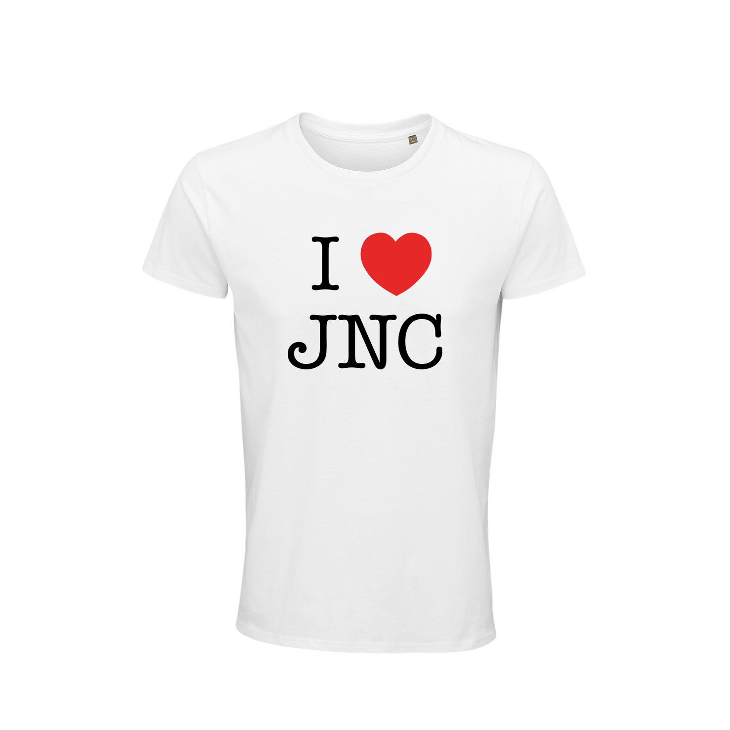 T-Shirt "I LOVE JNC" Weiß