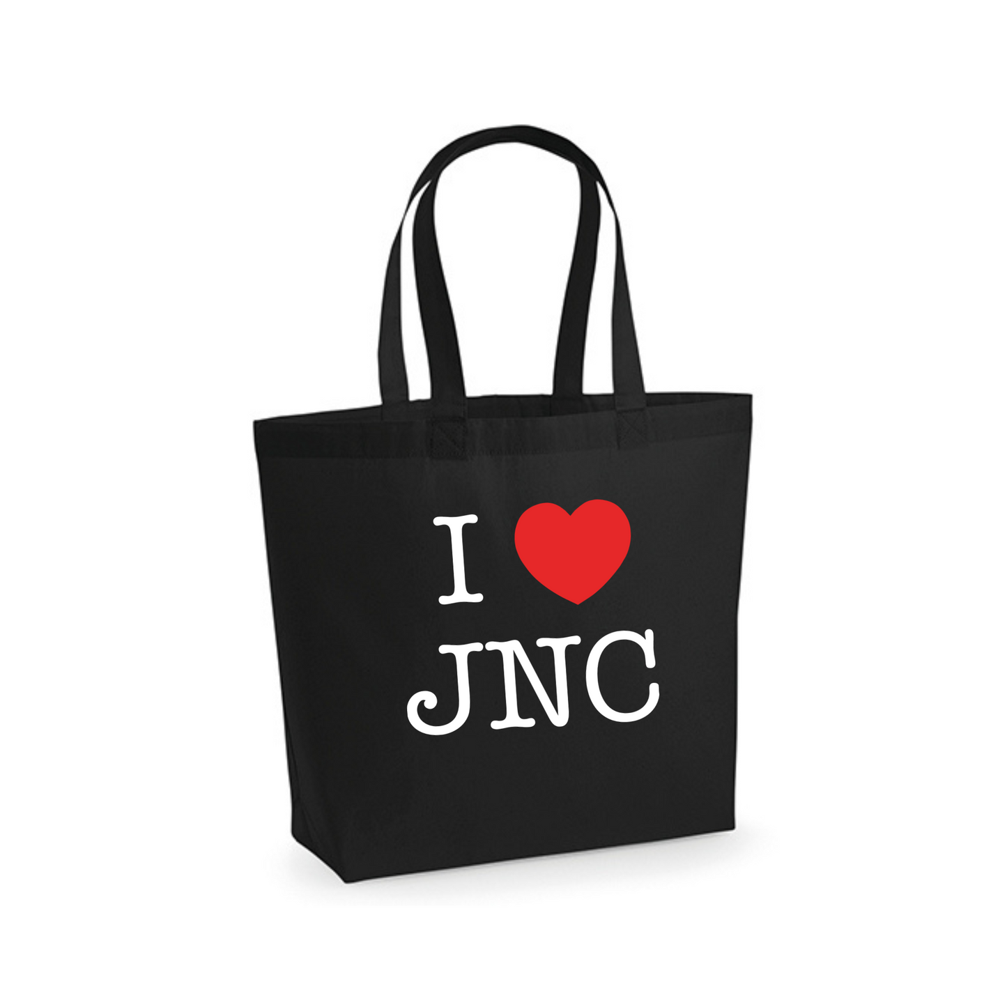 Shoppertasche "I Love JNC" schwarz