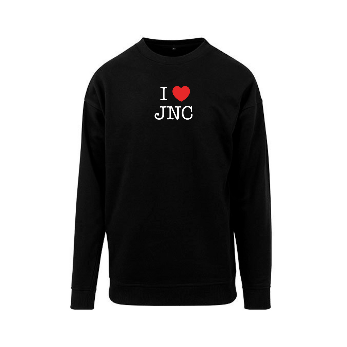 Crewneck "I Love JNC" schwarz