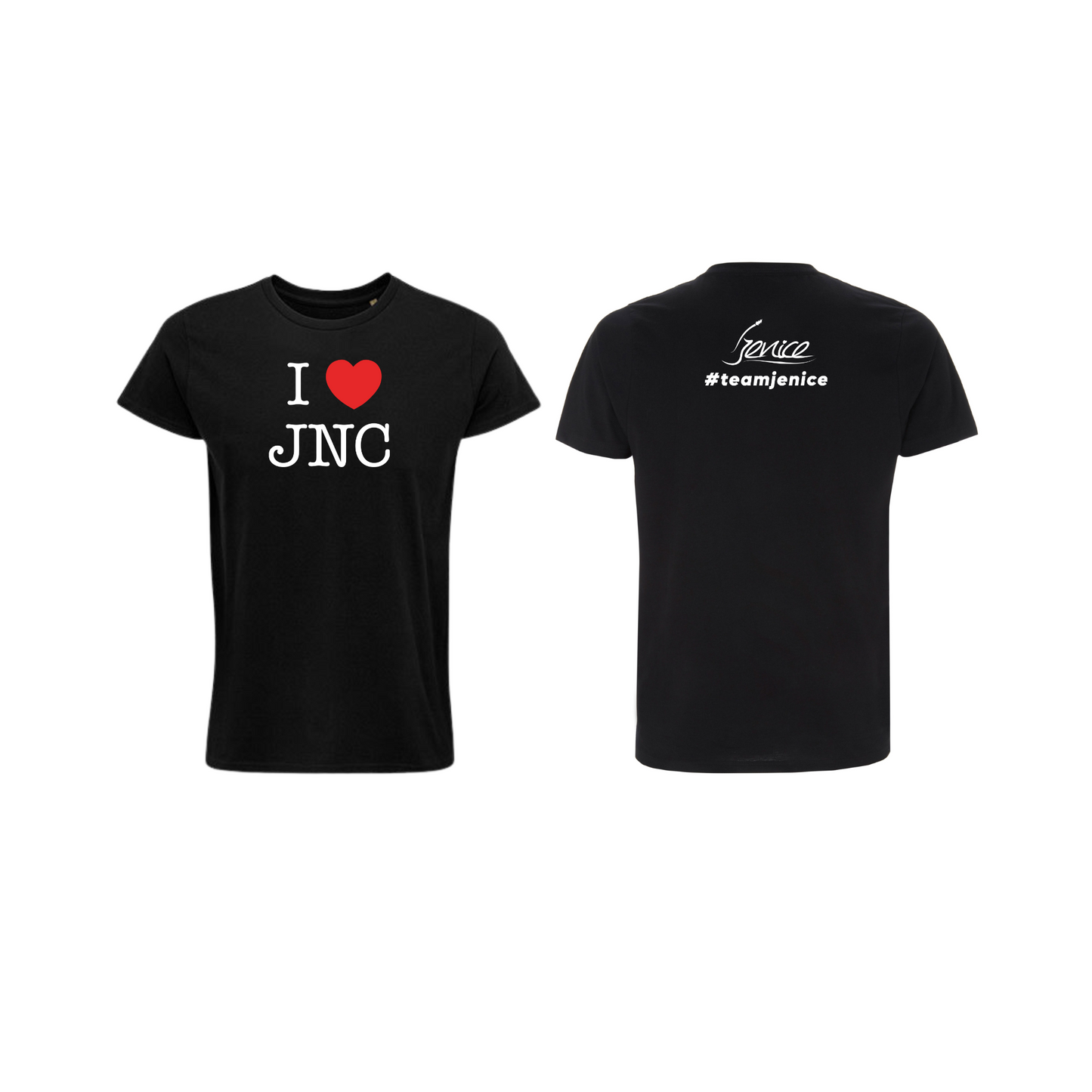 T-Shirt "I Love JNC" schwarz